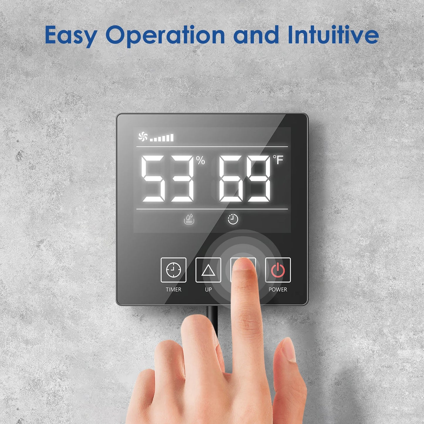 Dehumidifier Extension Control Panel for DY113N DY120N, Wired Controller with A 39 ft Long Cable