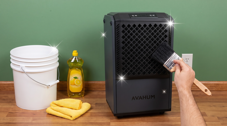 How to clean and maintain a dehumidifier?