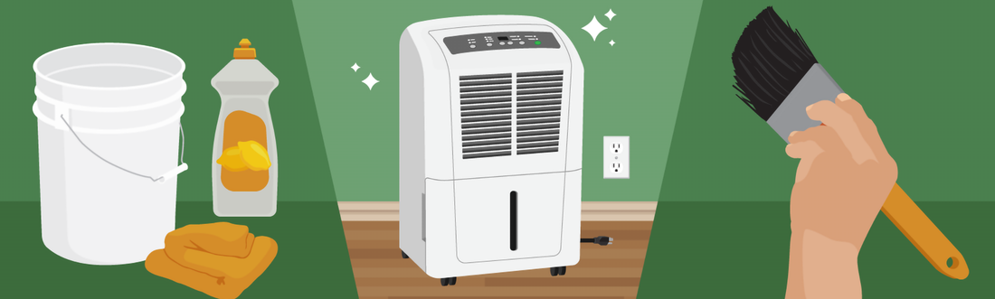 How to clean and maintain a dehumidifier?