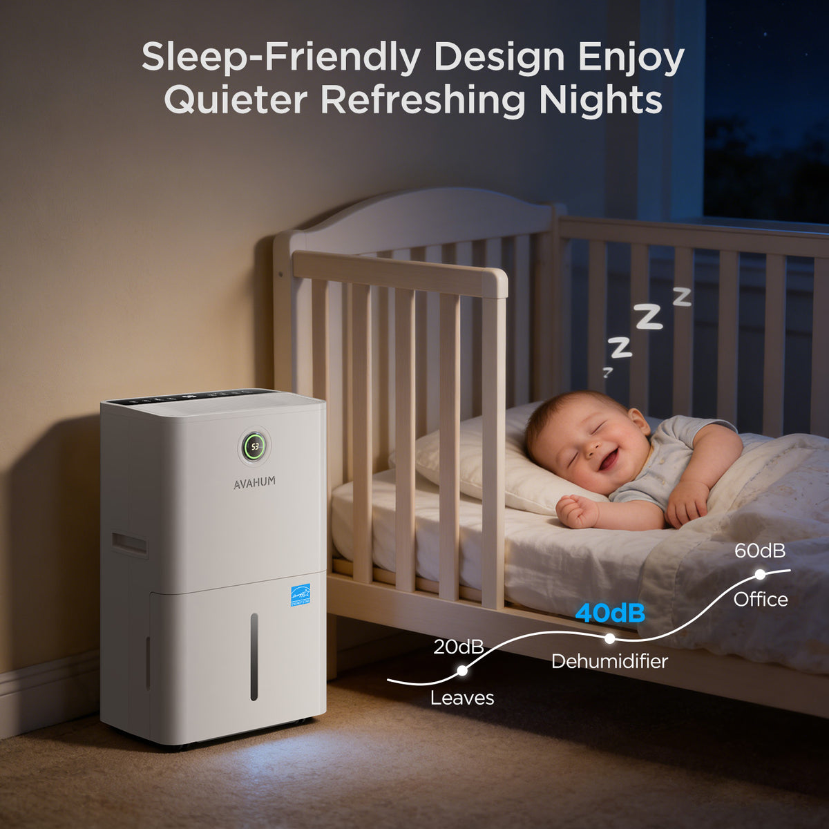 150 Pints Dehumidifier with Pump and Drain Hose_AVAHUM AM150P
