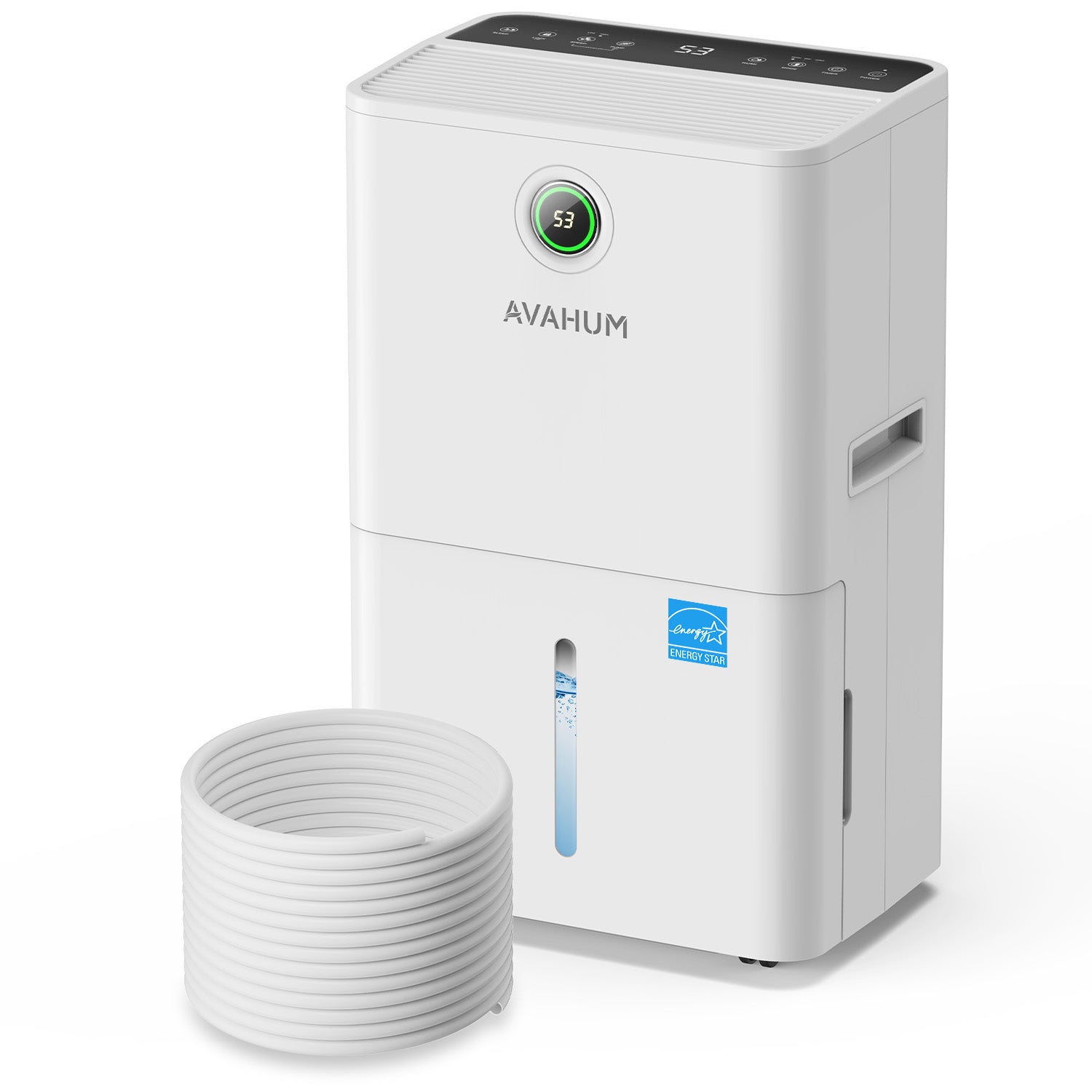 150 Pints Dehumidifier with Pump and Drain Hose_AVAHUM AM150P