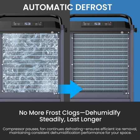  320 Pints Commercial Dehumidifier with Drainage Hose-AVAHUM-AM305