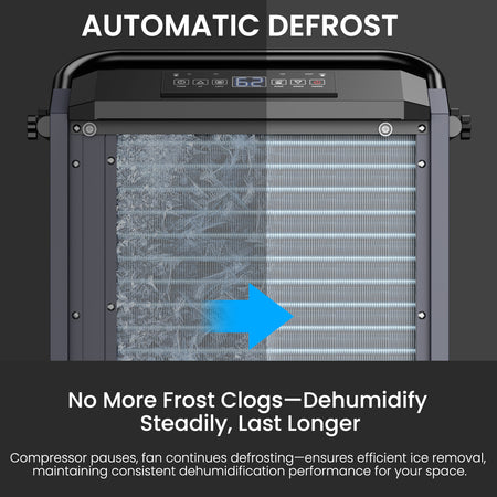  320 Pints Commercial Dehumidifier with Pump-AVAHUM-AM320P