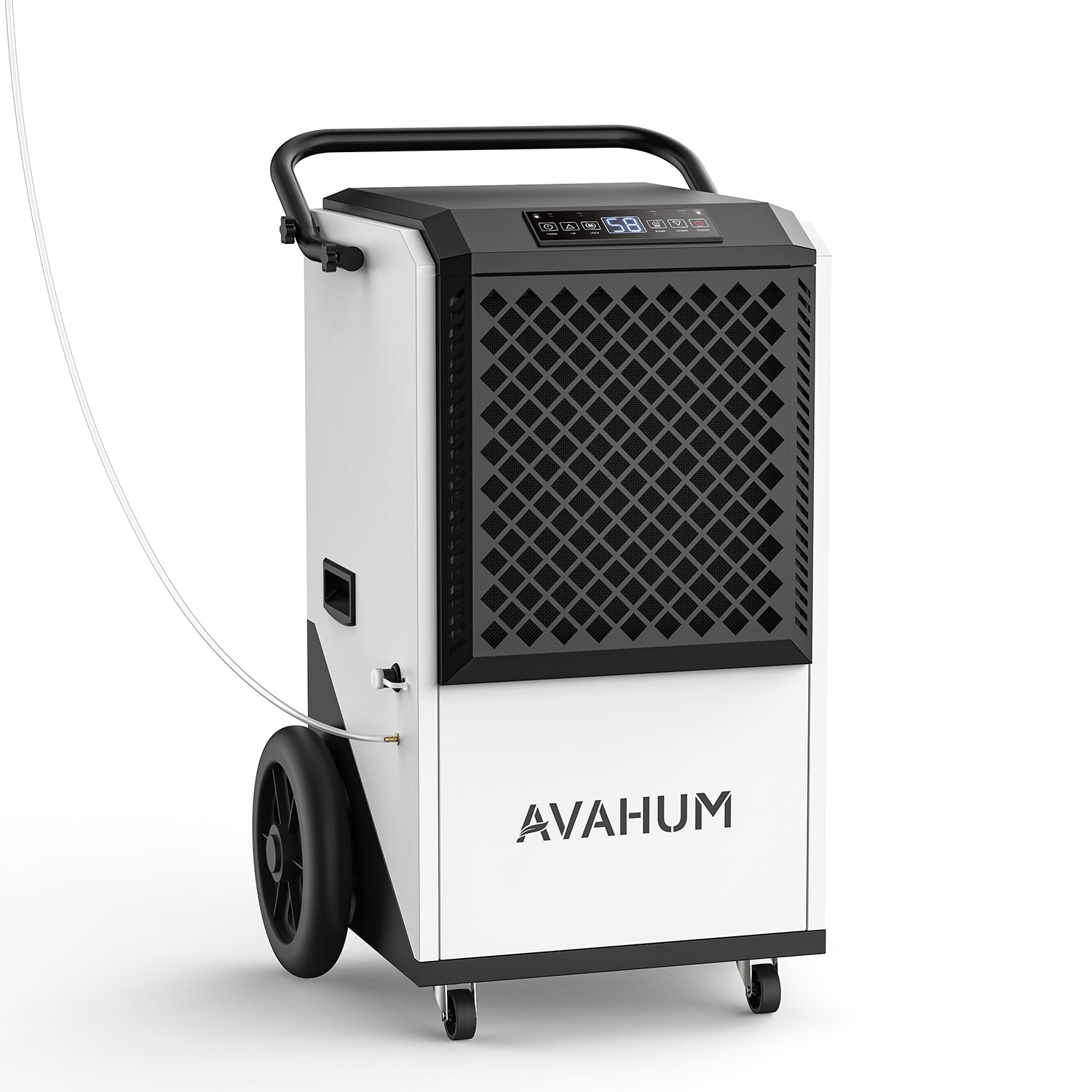 AVAHUM 250 Pints Commercial Dehumidifier with Pump, Industrial Dehumidifier for Basements, Garages, and Flood Restoration