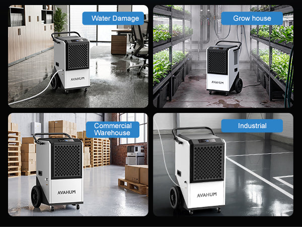 AVAHUM 250 PINTS DEHUMIDIFIER WITH PUMP-8