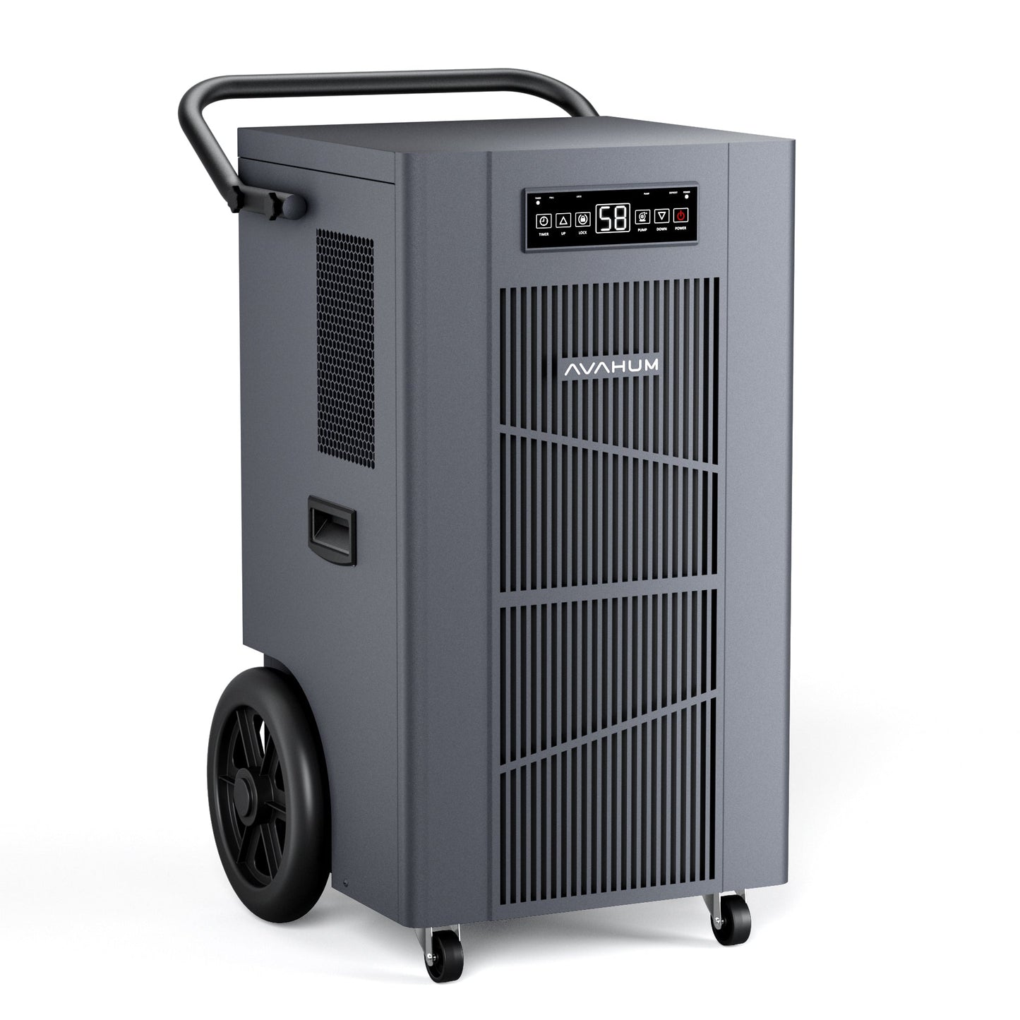 AVAHUM 320 Pints Commercial Dehumidifier with Pump, Commercial Grade Dehumidifier for Basement, 24H Timer, cover up to 9000 sqft Large Spaces for Industrial, 40Gallon/Day, Continuous Dehumidification, Auto Defrost