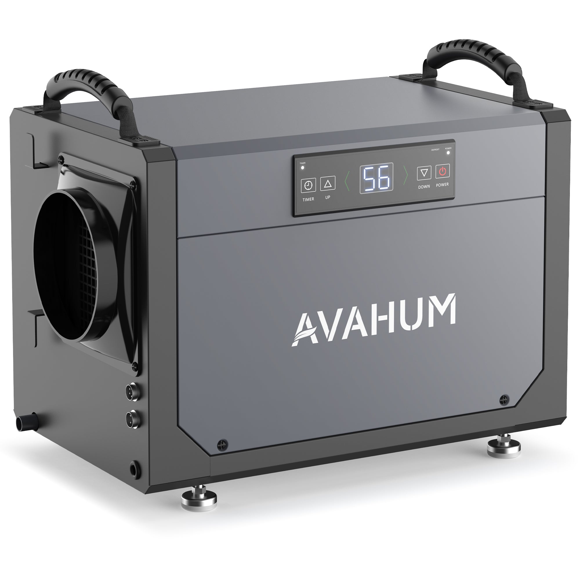 AVAHUM 120 Pints Crawl Space Dehumidifier for Basement, Commercial Dehumidifier with Drainage Hose, Coverage Area 1700 Sq.ft