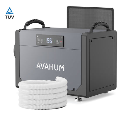 AVAHUM 120 Pints Energy Star Crawl Space Dehumidifier, 35 Pint DOE for 3,500 Sq. ft, ETL Listed