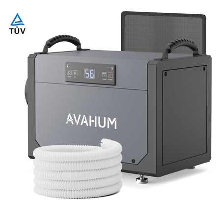 AVAHUM 120 Pints Crawl Space Dehumidifier for Basement DY120N