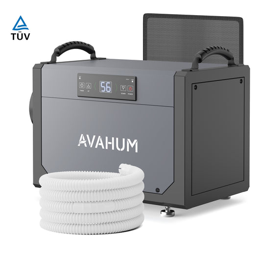 AVAHUM 120 Pints Crawl Space Dehumidifier for Basement DY120N