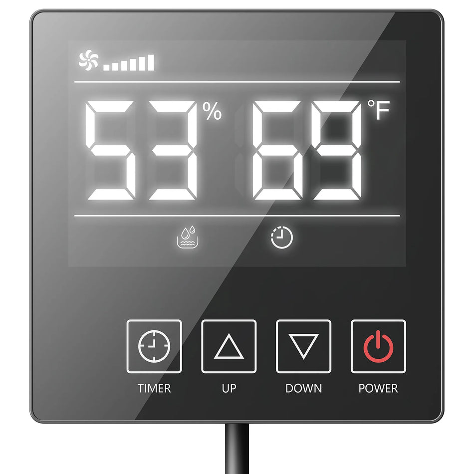 Dehumidifier Extension Control Panel for  DY113N DY120N DY117PN  AM160 AM160P , Wired Controller with A 39 ft Long Cable