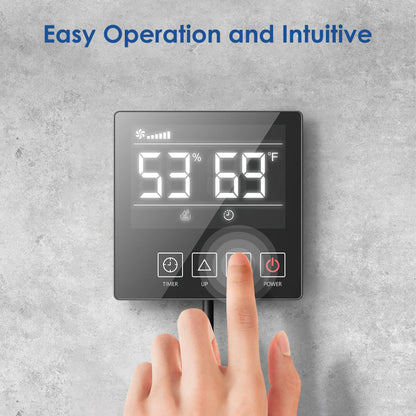 Dehumidifier Extension Control Panel for DY113N  DY120N, Wired Controller with A 39 ft Long Cable