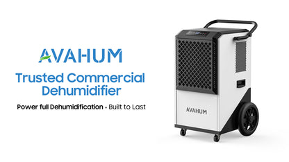 AVAHUM dehumidifier model AM270P video