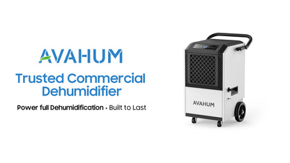 AVAHUM dehumidifier model DV160PW video